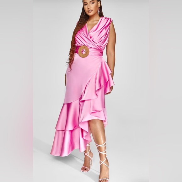 #192 Garnerstyle + FTF Camille Ruffle Dress size 1(14-16) NWT - Picture 3 of 13